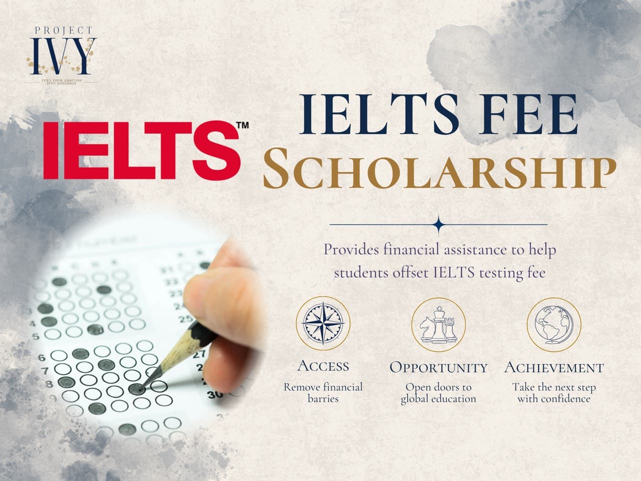 IELTS Fee Scholarship